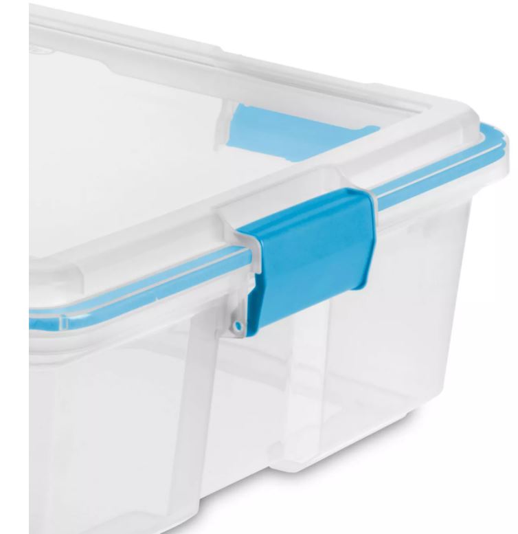 D 28228GASKET BOX CLEAR 37qt STERILIT * I Love Saipan Online Store